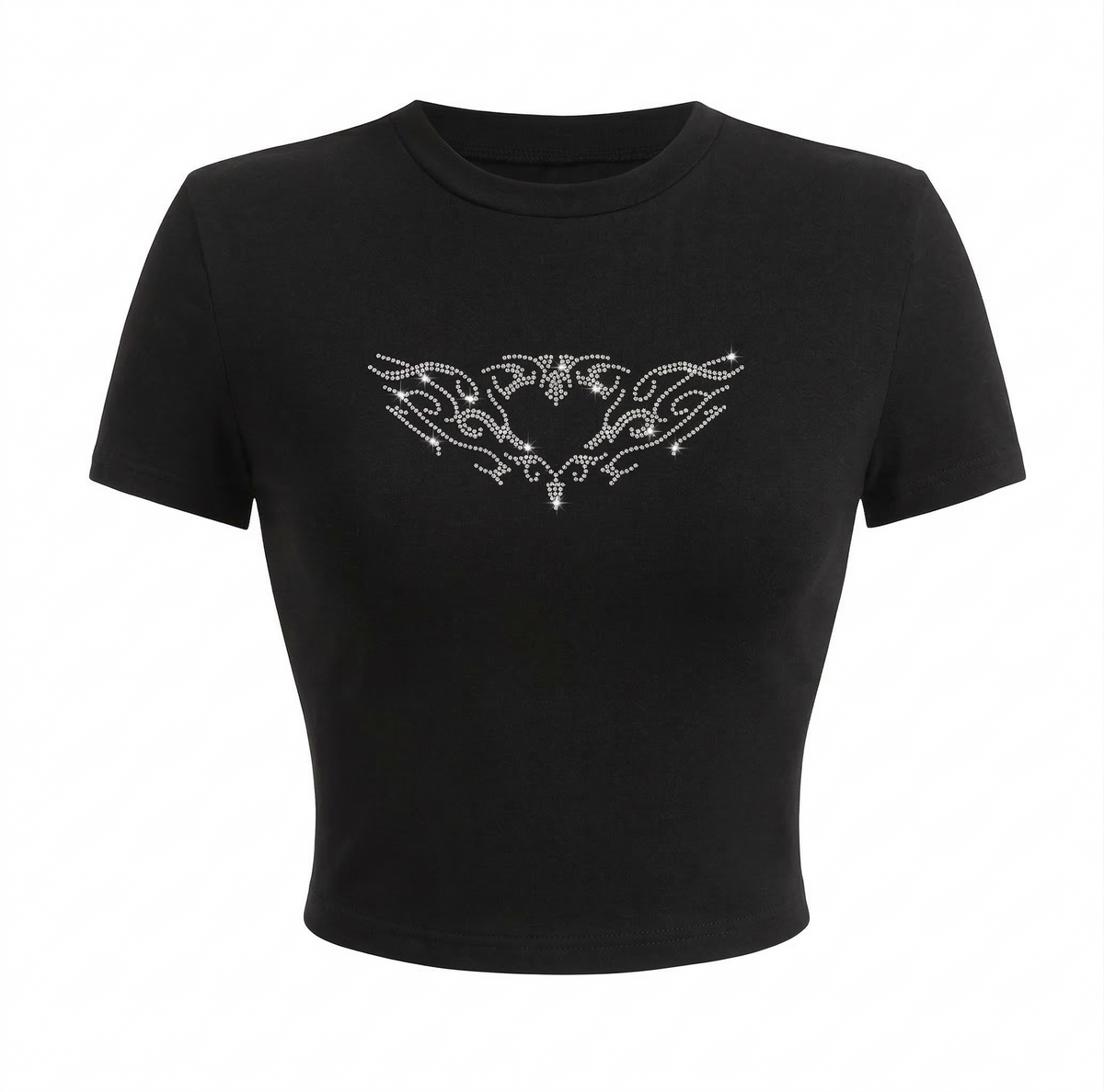 Cropped Midnight Glow Preto