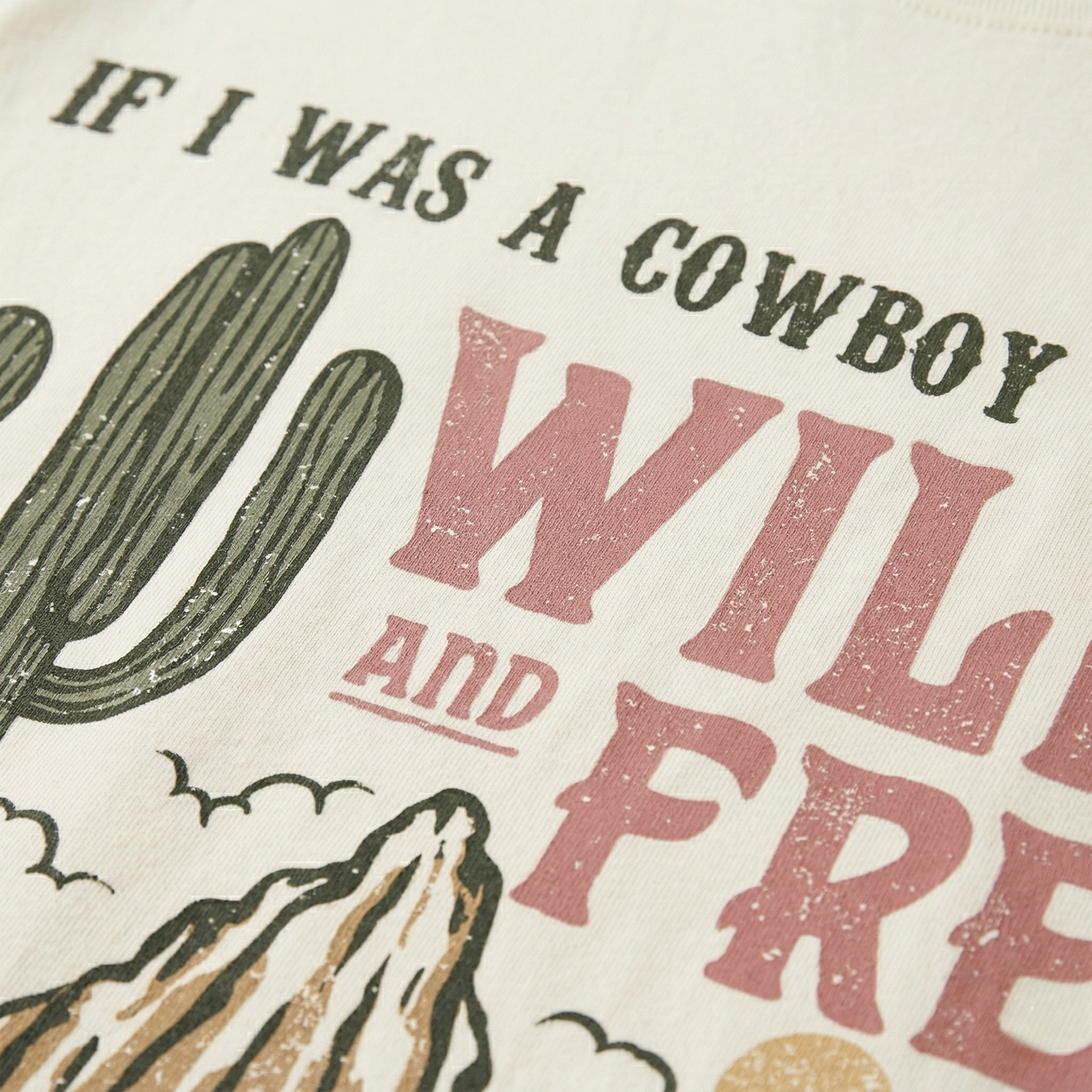 Camiseta Wild and Free