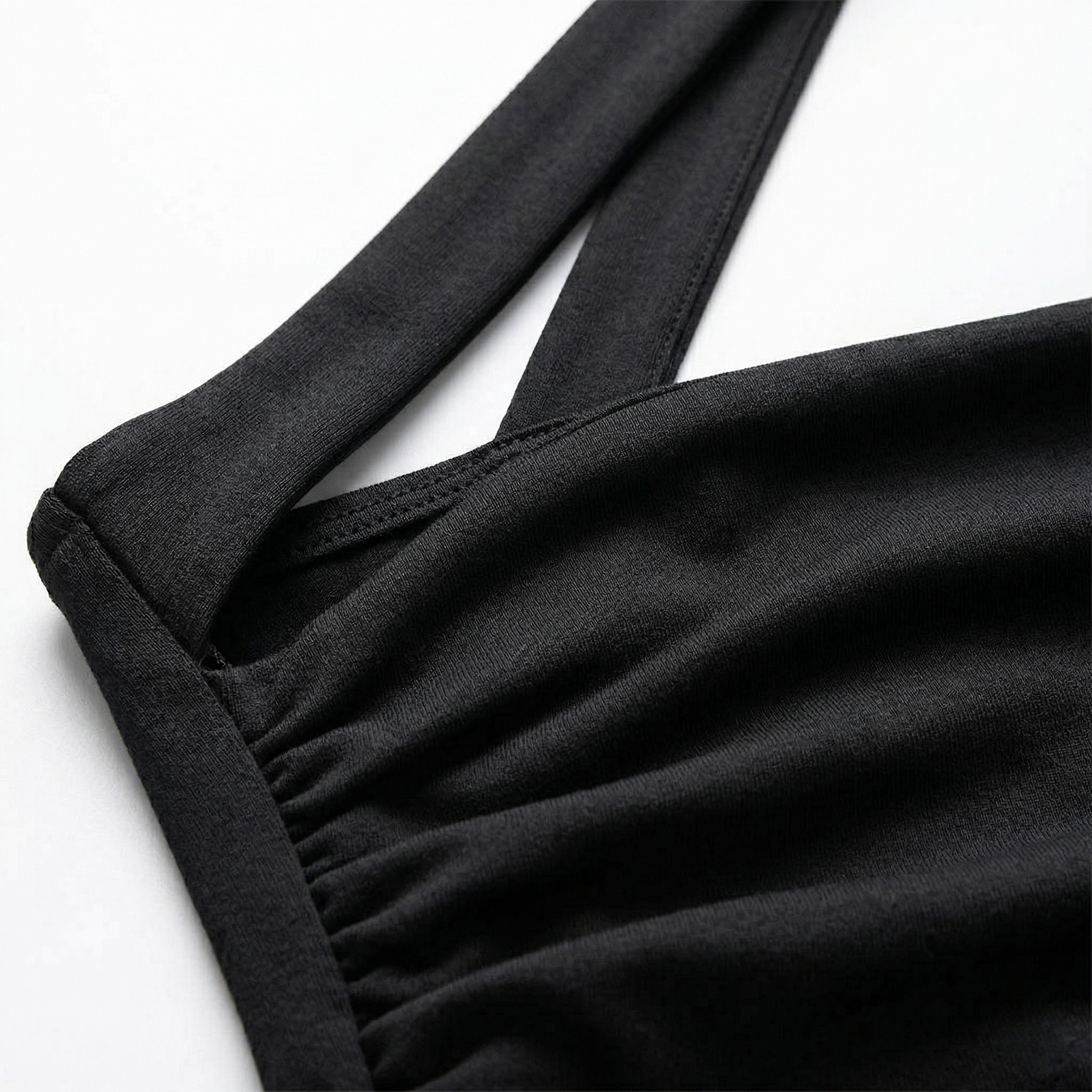 Cropped Midnight Black