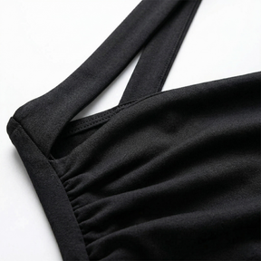 Cropped Midnight Black