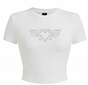 Cropped Midnight Glow Branco
