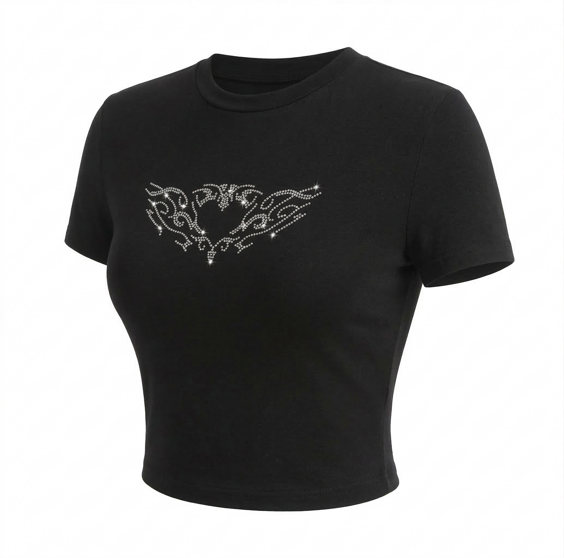Cropped Midnight Glow Preto