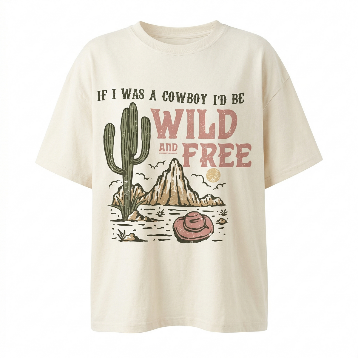 Camiseta Wild and Free