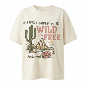 Camiseta Wild and Free