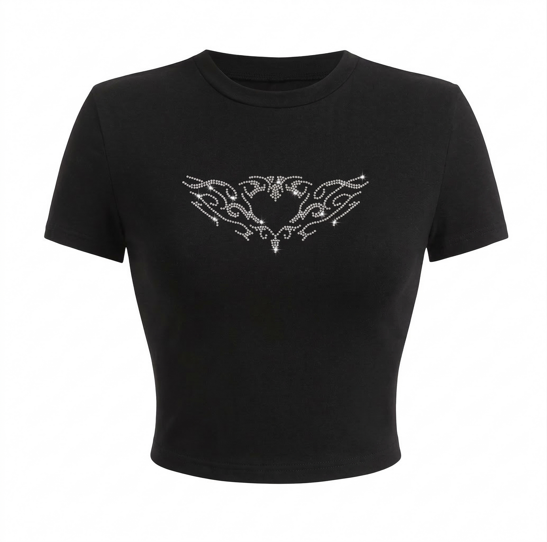 Cropped Midnight Glow Preto