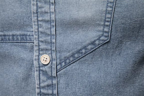 Camisa Linear Denim