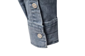 Camisa Linear Denim