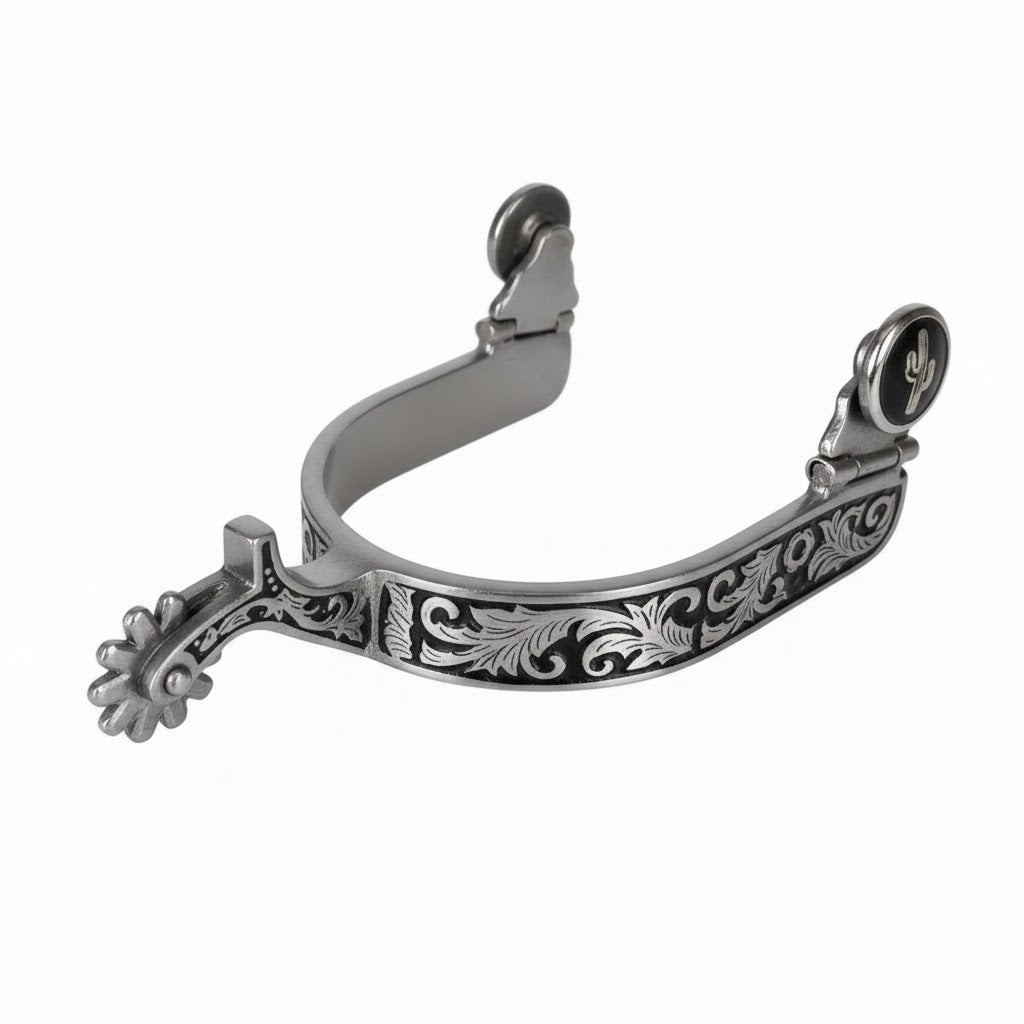 Esporas de Montaria Silver Leaf