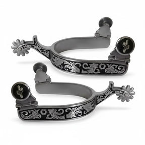 Esporas de Montaria Silver Leaf